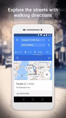 Скриншот приложения Google Maps Go - №4