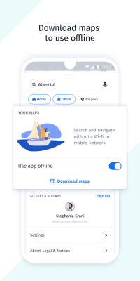 Скриншот приложения HERE WeGo - №6