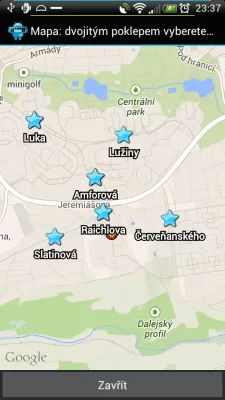 Скриншот приложения MHDroid Public Transport - №3