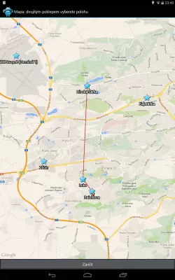 Скриншот приложения MHDroid Public Transport - №10