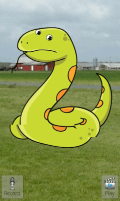 Скриншот приложения Talking Snake - №3