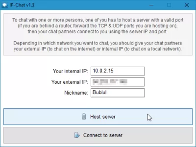 Скриншот приложения IP-Chat - №2