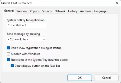 Скриншот приложения LANcet Chat - №4