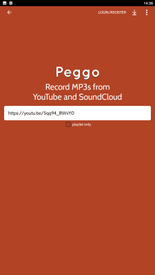 Скриншот приложения Peggo - №3