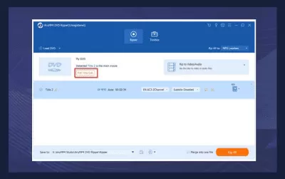 Скриншот приложения AnyMP4 DVD Ripper - №3