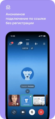 Скриншот приложения VK Звонки: видеозвонки онлайн - №3