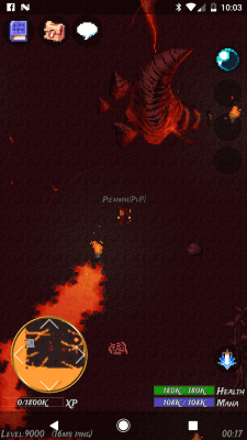 Скриншот приложения WinterSun MMORPG (Retro 2D) - №3