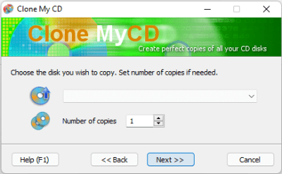 Скриншот приложения Clone My CD - №2