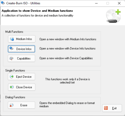 Скриншот приложения Create-Burn ISO Image - №4