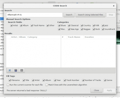 Скриншот приложения EasyTAG - №4