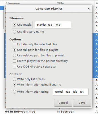 Скриншот приложения EasyTAG - №5