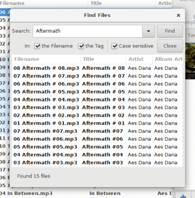 Скриншот приложения EasyTAG - №6