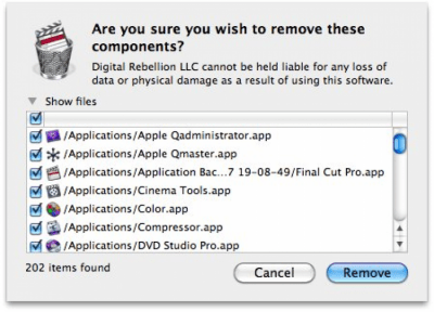 Скриншот приложения FCS Remover - №2
