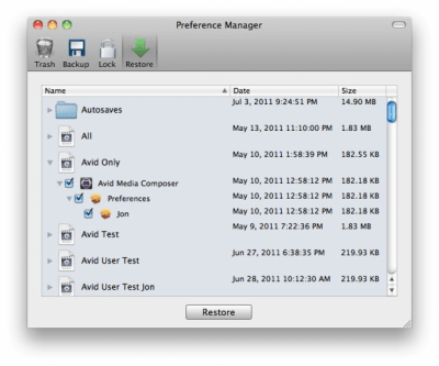 Скриншот приложения Preference Manager - №4