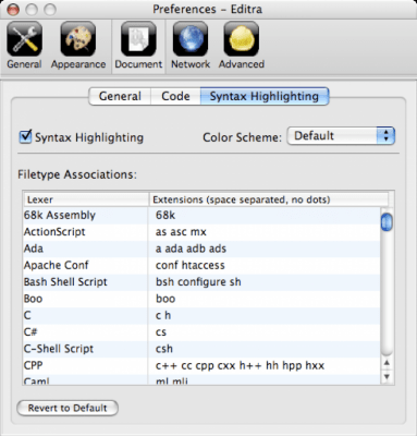 Скриншот приложения Editra - №3