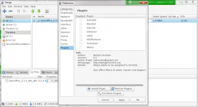 Скриншот приложения Deluge - №5