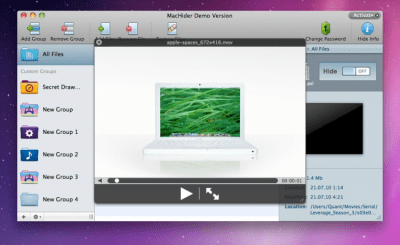 Скриншот приложения MacHider - №3