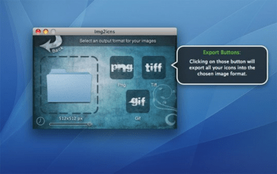 Скриншот приложения Img2icns - №3