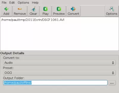 Скриншот приложения WinFF - №3