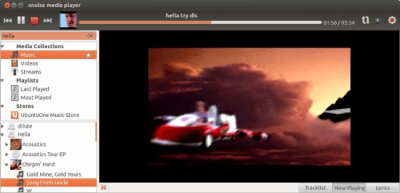 Скриншот приложения XNoise - №3