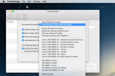 Скриншот приложения FontXChange - №4