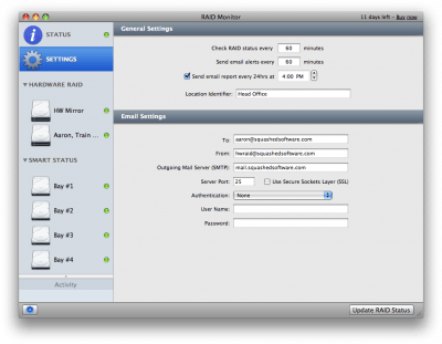Скриншот приложения RAID Monitor - №3