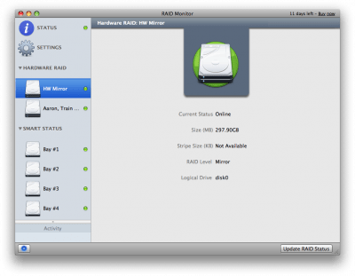 Скриншот приложения RAID Monitor - №4