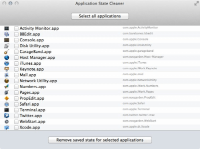 Скриншот приложения Application State Cleaner - №1