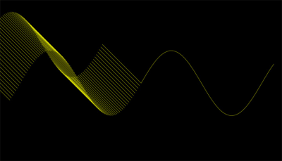 Скриншот приложения Sine Wave Screensaver - №1