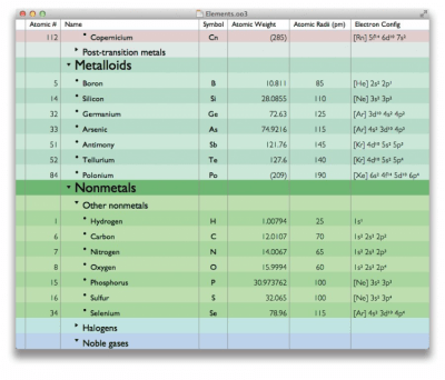 Скриншот приложения OmniOutliner - №1