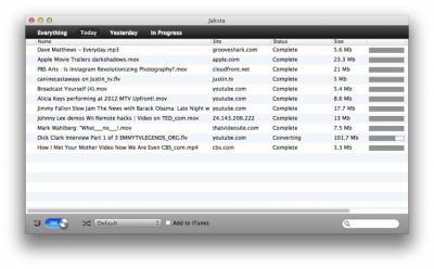 Скриншот приложения Jaksta Media Recorder - №3