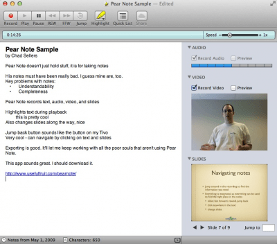 Скриншот приложения Pear Note - №3