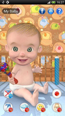 Скриншот приложения Мой ребенок (Тамагочи) - №4