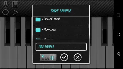 Скриншот приложения My Piano - №7