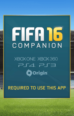 Скриншот приложения EA SPORTS FIFA 16 Companion - №1