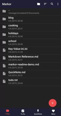 Скриншот приложения Markor: Markdown Editor - №7