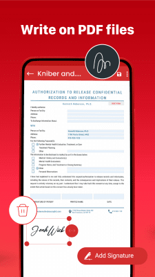Скриншот приложения PDF Editor: PDF Fill & Sign - №4