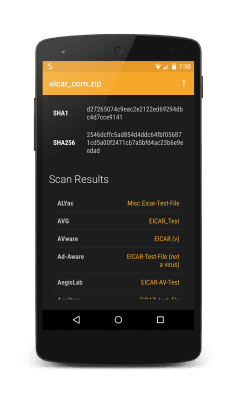 Скриншот приложения VirusTotal Uplink - №3