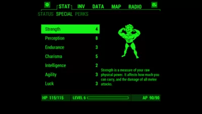 Скриншот приложения Fallout Pip-Boy - №1