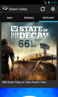 Скриншот приложения Steam Sales - №4