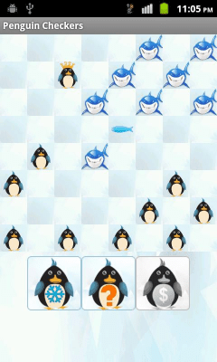 Скриншот приложения Шашки с пингвинами - №2