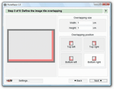 Скриншот приложения PosteRazor Portable - №5