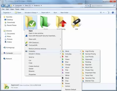 Скриншот приложения Teorex FolderIco - №3