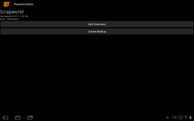 Скриншот приложения PocketInvEditor - №1