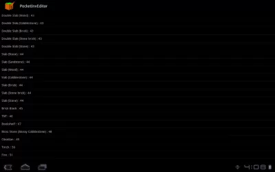 Скриншот приложения PocketInvEditor - №3
