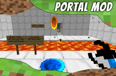 Скриншот приложения Portal Mod для Minecraft PE - №3