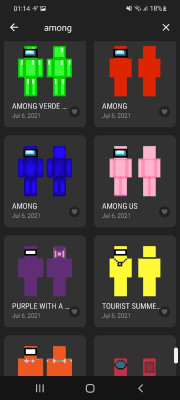 Скриншот приложения Мир Скинов - №3