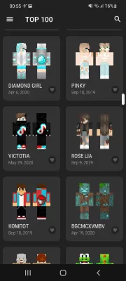 Скриншот приложения Мир Скинов - №6