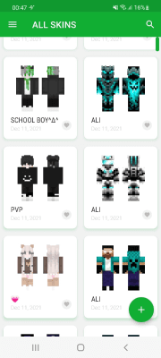 Скриншот приложения Мир Скинов - №10