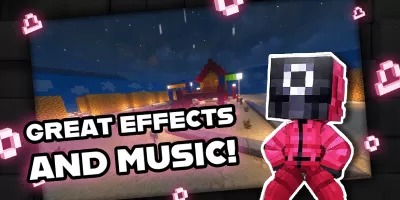 Скриншот приложения Игра в Кальмара MOD for MCPE - №4